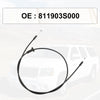 Hyundai Sonata, Azera Hood Latch Release Cable (2011-2016)