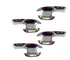 Isuzu MU-X 2 x Chrome Door Handle Bowl Covers (2021-2024)