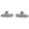 Ford Mondeo Clear Front Fender Side Marker Indicator Lights (2002–2005)