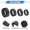 Chrysler 300, Dodge Challenger Black 5pcs AC Climate Control Knob Ring