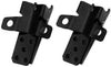 MTB BMX Road Bike Black Steel Foldable Foot Pegs