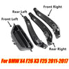 BMW X4 / X3 Carbon Fiber Interior Inner Door Handle Pull Trim (2011–2017)