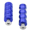Universal Motorcycle Blue 6mm Foot Peg Gear Shift Brake Lever Toe Peg Pedal