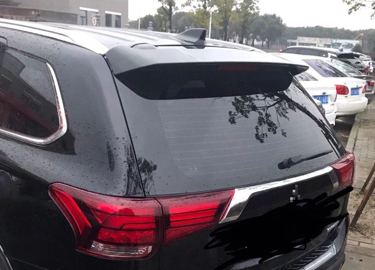 Mitsubishi Outlander Black Painted Rear Boot Spoiler Wing (2013-2018)