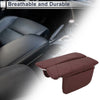 BMW X5 Dark Red Center Console Cover with Storage Bag (2019-2024)