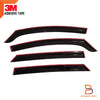 BYD Dolphin Black Weather Shield Window Visor Rain Guard (2022-2024)