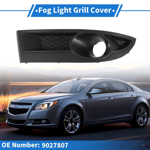 Chevrolet Epica (2007-2009) Black 1 Pc Front Left Fog Light Grill