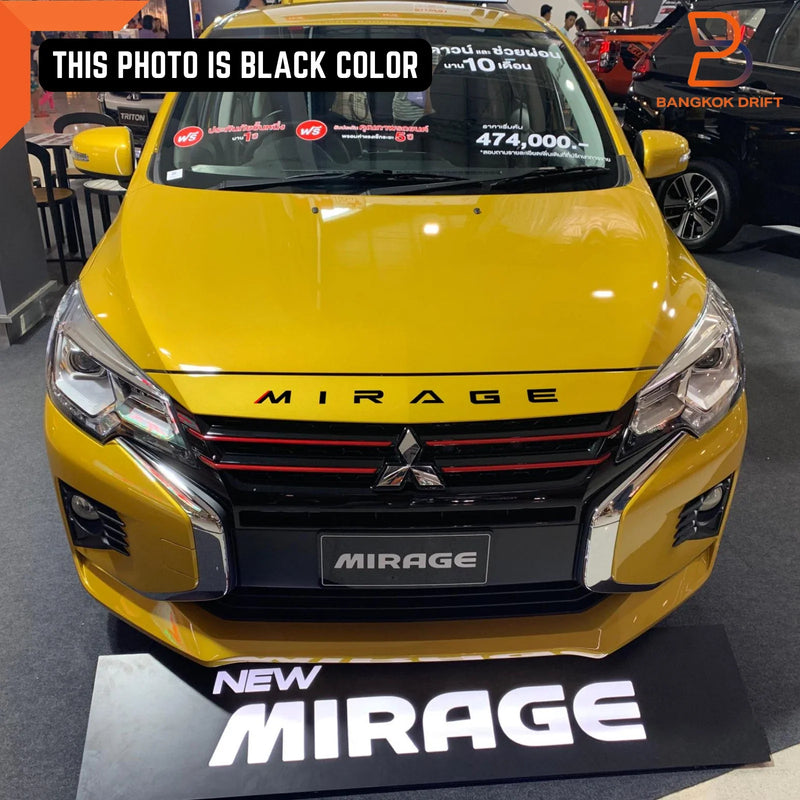 Mitsubishi Silver Mirage 3D Acrylic Logo Emblem Badge