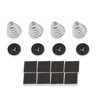 Universal 4 x Car Electric Radiator Fan Tie Straps Mounting Zip Ties (N/A)
