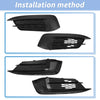 Honda Civic Front Bumper Fog Light Lamp Cover (2016-2018)
