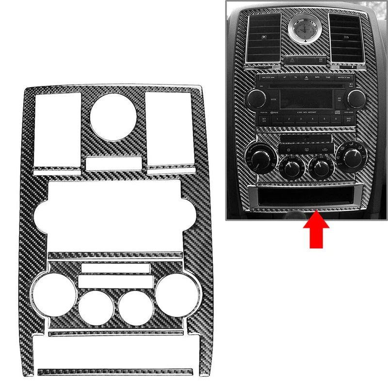 Chrysler 300 300C (2005-2010) Black AC Switch CD Panel Cover Trim