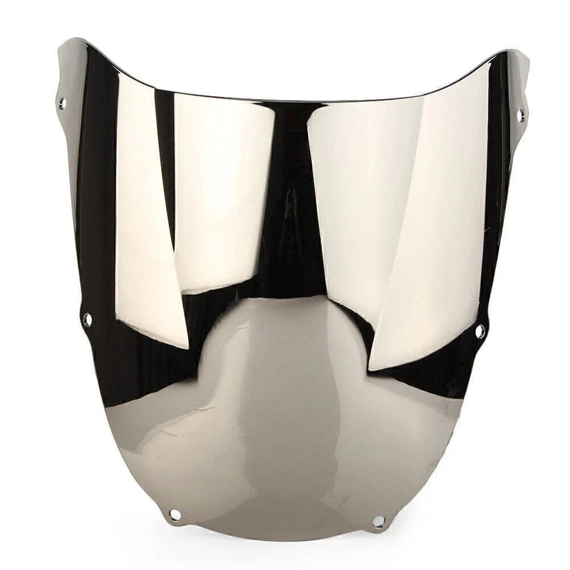 Kawasaki ZX6R ZX 6R Silver Windshield (1998-1999)