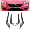 BMW 2 Series M2 F87 4x Front Bumper Lip Spoiler Side Covers (2016-2021)