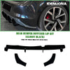 VW Polo MK6 GTI Rear Bumper Diffuser Lip Kit (2018-2021)