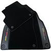 Audi A4 B5 Sedan (1995-1999) with Carbon | 2 x Mats Black Floor Mats