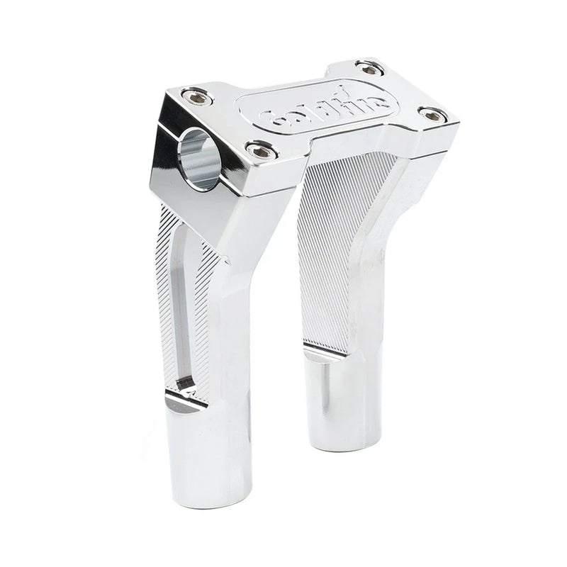 Harley 1" Handlebar 6" Pullback Handlebar Risers Clamp Chrome