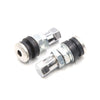 4 x 33mm Straight Motorcycle Anti-leakage Tubeless Tire Valve Stem Cap