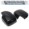 Toyota Land Cruiser Pair / 2 x Rearview Mirror Cap Overlay Gloss Black