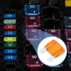 Car Boat Truck RV Motorcycle Orange 25 Pcs 40A Blade Fuse