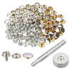 Canvas Boat Canopy Cover 152pcs / Stainless Steel Snap Fastener