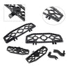 Harley Touring Alu Front Floorboard & Rear Foot Pegs with Mounts (1993-2023)