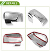 Dodge - Electroplating Color Left Right Side Mirror Cover Cap Replacement