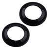 Jeep Wrangler JK Black A Pillar Horn Speaker Frame Cover Trim (2007-2018)