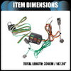 Ford Explorer 4-Pin Trailer Wiring Harness (2020-2022)