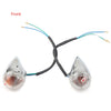 Yamaha XV1900 Clear Motorcycle Front Rear Turn Signal Lights (2006-2013)