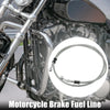 Motorcycle Oil Hose Fitting 140cm 55.12in 10mm