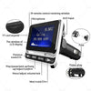 Car - Bluetooth-Compatible FM Transmitter MP3 Player USB Charger