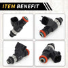 GMC Yukon Fuel Injector 12-Holes Plastic Black (2010-2014)