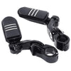 Harley Road Glide Black Highway Engine Guard Crash Bar Foot Pegs (09-24)
