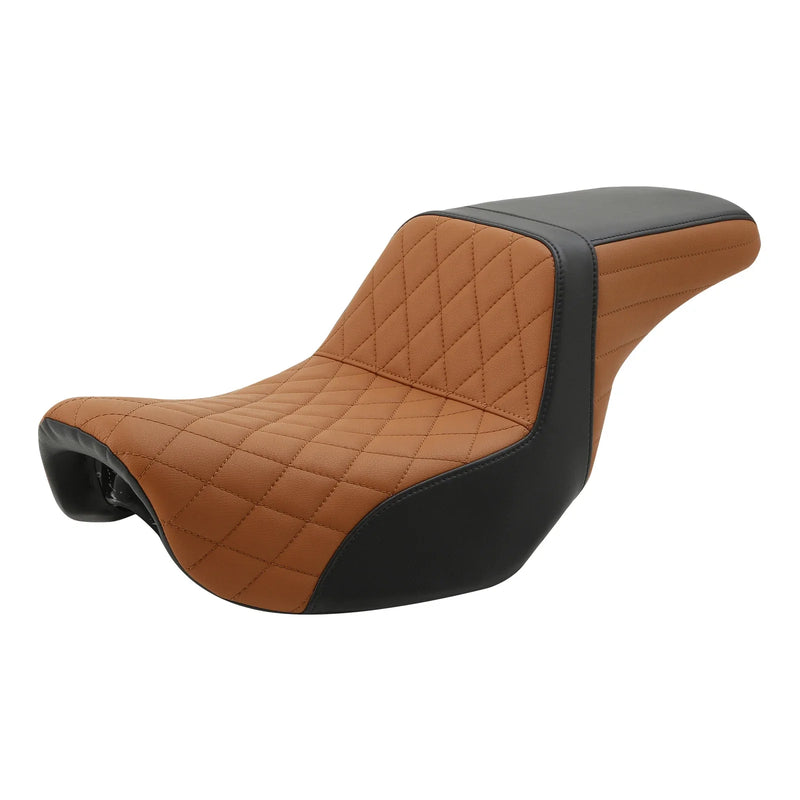 Harley Dyna Low Rider FXDL Wide Glide Driver Passenger Seat (2006-2017)