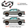 Toyota Tacoma (1996-2003) Black Red Car Front Upper Control Arms