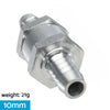 Fuel Petrol Diesel Gas Liquid 3/8" 10mm Inline Check Valve