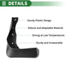 Honda Elysion Mud Flaps Splash Guards Front & Rear (2012-2015)