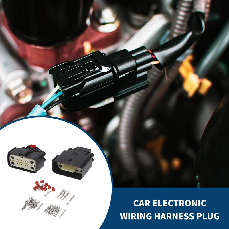 Buick 16 Pins Car Electronic Wiring Harness Plug Black