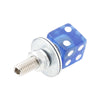 Chopper Motorcycle 4pcs Blue License Plate Screws