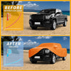GMC Sierra Orange Cotton with Zipper Car Cover Waterproof All Weather
