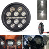 Harley Electra Glide 6000K Round LED Fog Passing Headlight DRL Lights