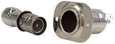 Marine Use 12V Stainless Steel Cigarette Lighter Power Socket Adapter