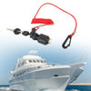 Evinrude / Johnson Ignition Switch Safety Lanyard Push To Choke