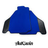 Ferrari F430 (2004-2009) | AutoWin Brand, Carbon Fiber Leather Blue Floor Mats