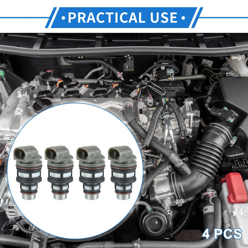 Chevrolet Cavalier (1994-1997) 4 x Gray Fuel Injector 2.2L