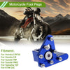 Honda CRF50 Blue Motorcycle Foot Pegs 1 Pc