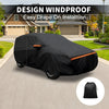 Mazda Carol (2023) Black Aluminum Film Cotton Waterproof Car Cover