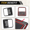 Toyota Tundra Carbon Fiber Roof Reading Light Cover Trim (2022-2024)