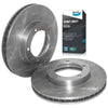 Toyota FZJ105 / HZJ105 Front Drilled Slotted Disc Rotors & Brake Pads