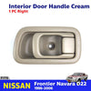 Interior Door Handle Cream RH Fits Nissan Frontier Navara D22 4D UTE 1998-05 D06